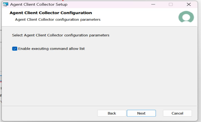 Agent Client Collector Configuration